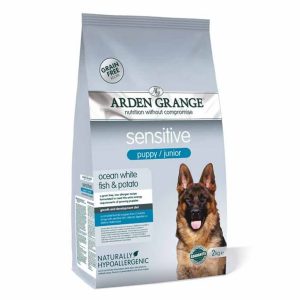 Arden Grange Sensitive Puppy White Fish Dry Dog Food - 12kg